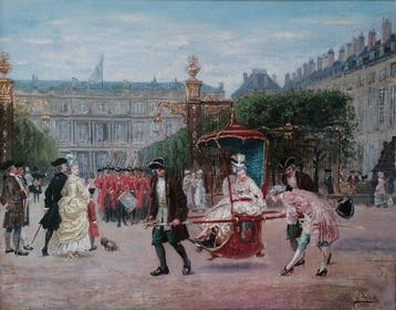 Léon Joseph Voirin (1833-1887) - Queen Marie Antoinette