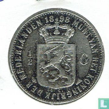 Nederland ½ gulden 1898, Verzenden, Overige waardes, Losse munt, Goud