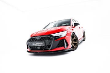 Bodykit Audi RS3 Limousine 8Y Facelift Maxton Glans Zwart, Ophalen of Verzenden, Nieuw
