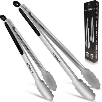 HI NATURE™ Barbecuetangen - Premium Multifunctionele, Ophalen of Verzenden, Zo goed als nieuw, Hi Nature