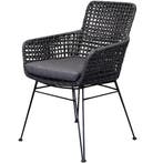 Phantom dining tuinstoel wicker antraciet, Tuin en Terras, Ophalen of Verzenden, Nieuw