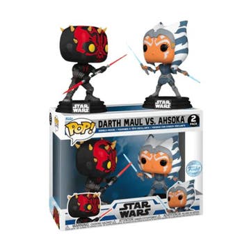 Funko Pop  Star Wars    Darth Maul vs Ahsoka Tano top, Verzenden, Nieuw