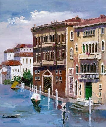 Christof Vevers (1962) - Escapade à Venise