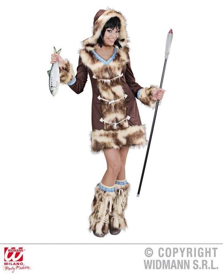 Luxe Eskimo Meisje Aikaa Kostuum, Kleding | Dames, Carnavalskleding en Feestkleding, Nieuw, Ophalen of Verzenden