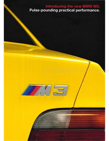 1994 BMW M3 COUPE BROCHURE ENGELS (USA), Boeken, Nieuw, BMW, Author