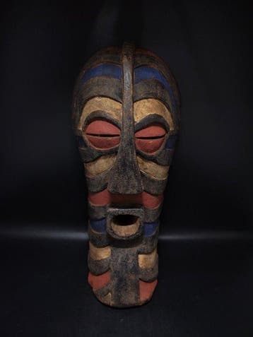 Prachtige kifwebe-masker - Songye - Democratische Republiek