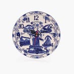 Bord keramiek met klok 20 cm Holland - Delfts Blauw, Ophalen of Verzenden, Nieuw