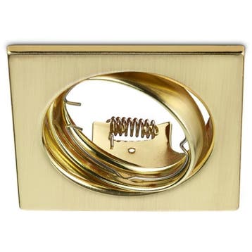 GU10 Inbouwspot Set - Mat Goud - Inbouw Vierkant -, Ophalen of Verzenden, Nieuw, Overige fittingen, Plafondspot of Wandspot