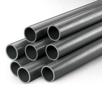 6x 1,5 meter 40mm (druk pvc) (PVC buis (druk pvc)), Verzenden, Nieuw, Overige typen