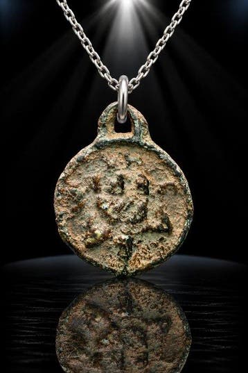 Viking periode De Magische Versleuteling — Een lood-amulet