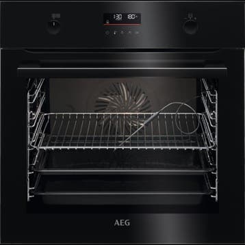 AEG BCE556360B oven 71 l A+ Zwart - steam bake599, Witgoed en Apparatuur, Ovens, Ophalen of Verzenden, Nieuw
