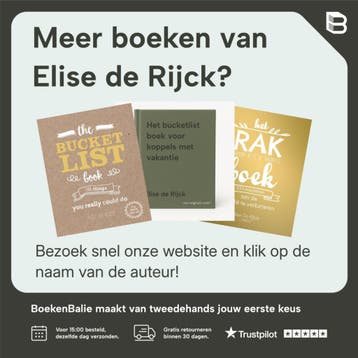 Het Bucketlist Boek voor grootouders / Bucketlist, Verzenden, Zo goed als nieuw, Elise de Rijck