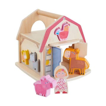 HABA houten Sorteerbox Boerderij -  van €39,99 voor €20,00, Ophalen of Verzenden, Nieuw