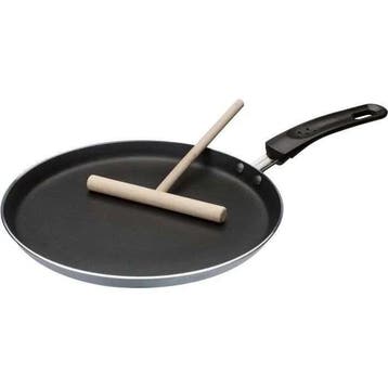 GSW inductie pannenkoekenpan met spreider - 26 cm (koken), Verzenden, Nieuw, Overige typen