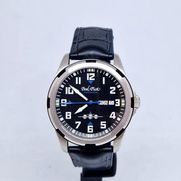 Paul Picot - Pilot 42mm P2053 - P2053 - Heren - 2020+, Sieraden, Tassen en Uiterlijk, Horloges | Heren, Nieuw