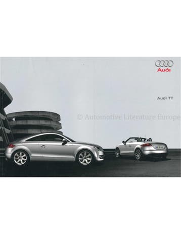 2007 AUDI TT BROCHURE FRANS, Nieuw, Audi, Author