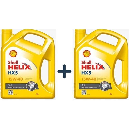 Shell Aanbieding: 2X Helix Hx5 15W40 5L, Auto diversen, Onderhoudsmiddelen, Verzenden