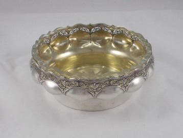 Vaas - Zilver - Zilveren kom 800