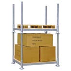 Mobiele stapelrack mobiele rack TÜV geschikt voor rongen, Ophalen of Verzenden