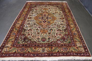 Tabriz - Vloerkleed - 292 cm - 204 cm, Huis en Inrichting, Stoffering | Tapijten en Kleden, Nieuw