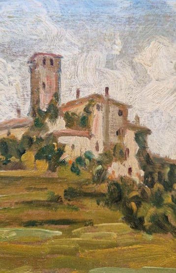 Enrico Ursella (1887-1955) - Castello di Villalta