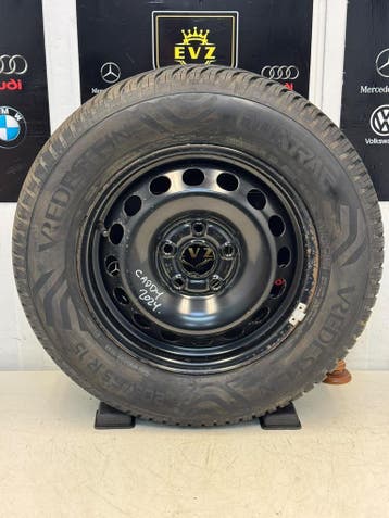1 stuk 205/65R15 inch stalen velg met All-Seasons band 5x112, Gebruikt, 15 inch, Banden en Velgen, 205 mm