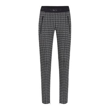 Cambio • geruite Ranee broek • 36, Cambio, Verzenden, Zwart, Nieuw