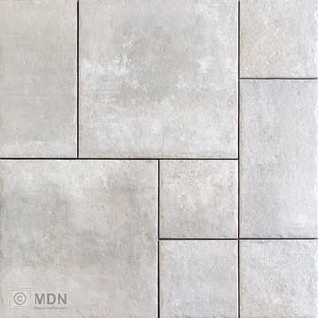 Romaans verband tegels module vloertegels licht grijs beige, Verzenden, Nieuw