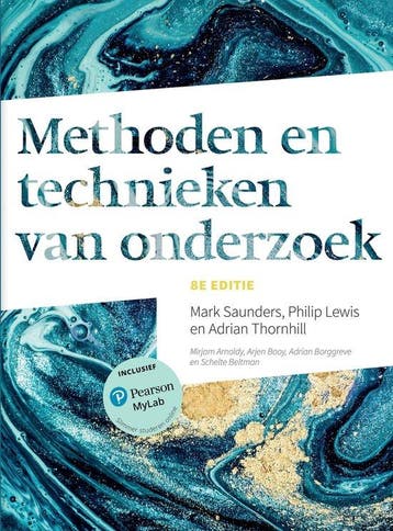 9789043036450 Methoden en technieken van onderzoek, Boeken, Verzenden, Gelezen, Mark Saunders