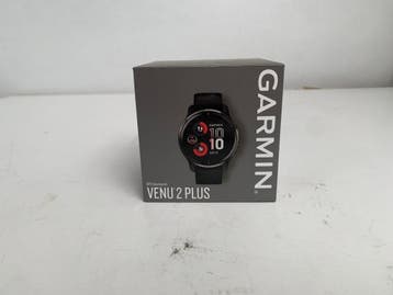 Garmin Venu 2 Plus - Smartwatch - 5 ATM waterdicht - Zwart, Verzenden, Nieuw, Garmin