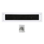 Benson Witte brievenbus tochtafsluiter - zwarte borstel -..., Ophalen of Verzenden, Nieuw