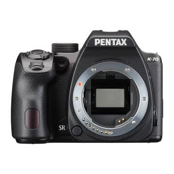 Pentax K-70 DSLR Body Zwart - Tweedehands, Verzenden, Gebruikt, Spiegelreflex, Pentax