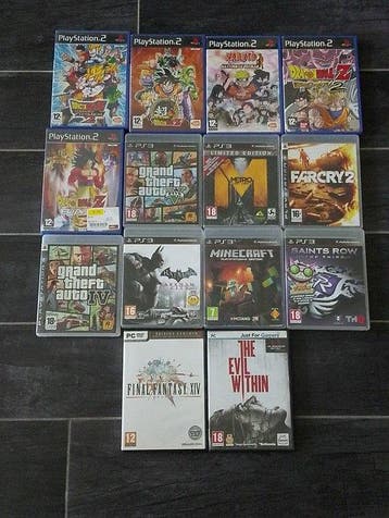 Sony - Playstation 2 - Lot de jeux PlayStation et PC -, Nieuw
