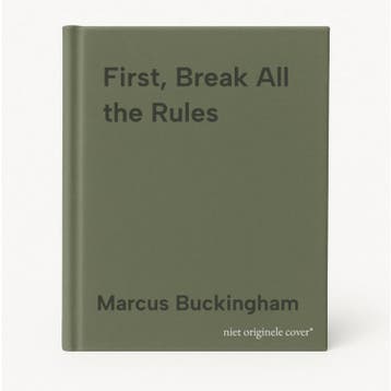 First, Break All the Rules - Marcus Buckingham 9780684861388, Verzenden, Gelezen, Marcus Buckingham