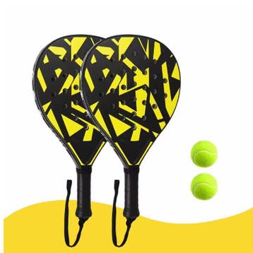 Padel Racket Beginners Lichtgewicht EVA voor Controle, Verzenden, Nieuw