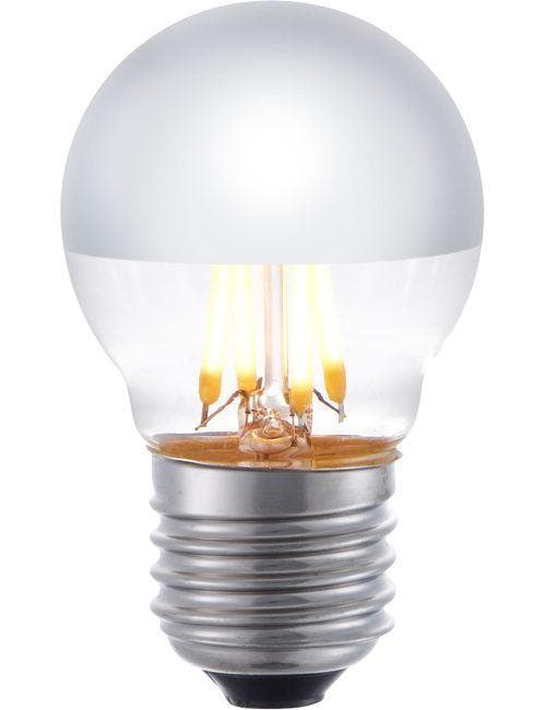 SPL LED Kopspiegellamp Zilver E27 4W 250lm 2500K Dimbaar G45, Huis en Inrichting, Lampen | Overige, Nieuw, Ophalen of Verzenden