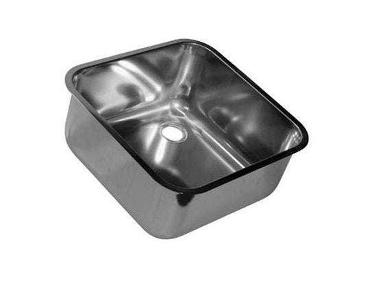 RVS Inlas Spoelbak | Vierkant | 6 Formaten HorecaTraders, Zakelijke goederen, Horeca | Meubilair en Inrichting, Verzenden