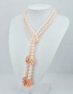 Koraal - Zilver - Halsketting - CORALLO ROSATO, Nieuw