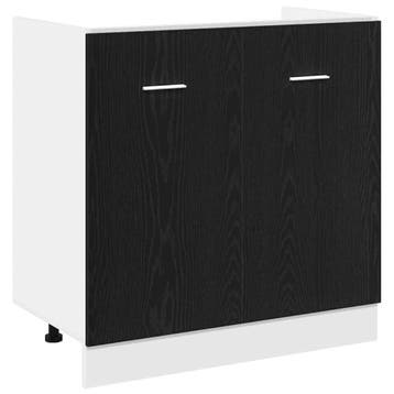 Onderkast voor spoelbak Zwart | Tweedekansje | OP=OP, Huis en Inrichting, Zwart, Nieuw, Minder dan 100 cm, 25 tot 50 cm