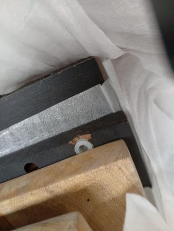 Bijzetkast mangohout - 62% korting (Retouren), Huis en Inrichting, Ophalen of Verzenden, Gebruikt