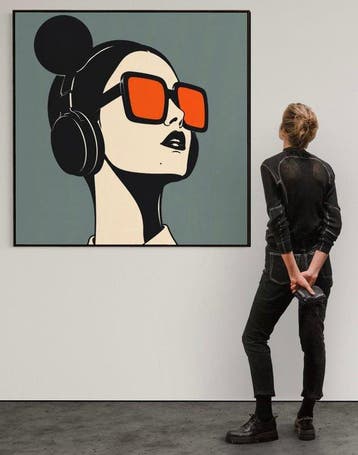 Jonathan Antony - Strike a Pose # 56. XL 1025 x 1025 mm., Antiek en Kunst