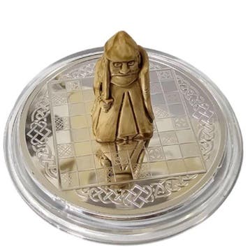 Kameroen. 500 Francs 2023 Knight - Viking Chess Set 1/2 oz