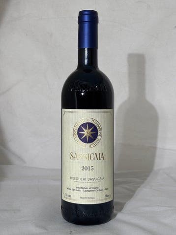 2015 Tenuta San Guido, Sassicaia - Bolgheri DOC - 1 Fles, Nieuw