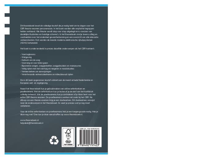 Theorie leren auto 9789490797423, Boeken, Wetenschap, Zo goed als nieuw, Verzenden