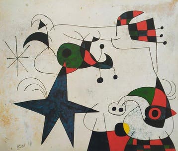 Joan Miró (1893-1983) (after) - Rhytme du Passage du