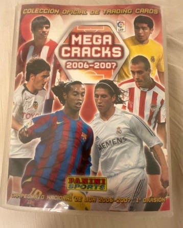 2006/07 Panini Megacracks Ronaldinho, Sergio Ramos,Messi…, Nieuw