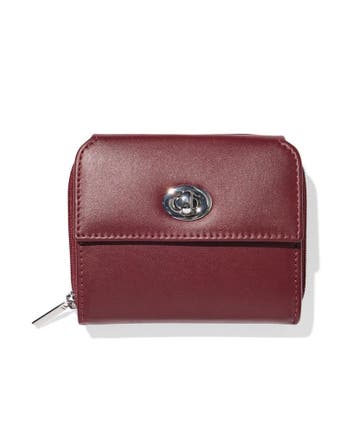 HEMA Ritsportemonnee met flap leer rood, Verzenden, Nieuw