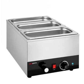 GGM Gastro | Elektrische bain-marie - 1,2 kW - GN 1/1 met |, Verzenden, Nieuw in verpakking, Overige typen