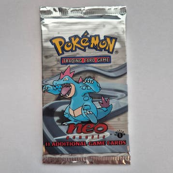 Neo Genesis – Booster Pack (Feraligatr Artwork) – 1st Editio, Ophalen of Verzenden, Nieuw
