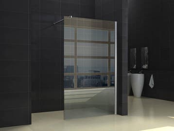Inloopdouche + muurprofiel 1200 x 2000<br/>10mm NANO glas, Verzenden, Nieuw